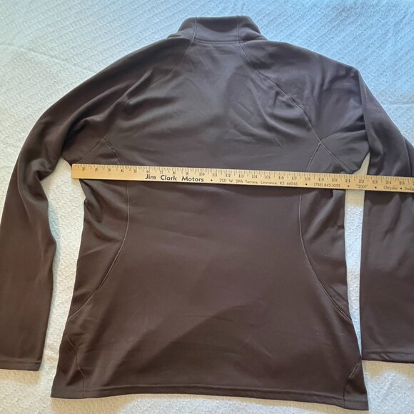Patagonia XL Women's 1/4 Zip Brown Pullover Performance Base-layer Capilene 3 - Picture 4 of 4